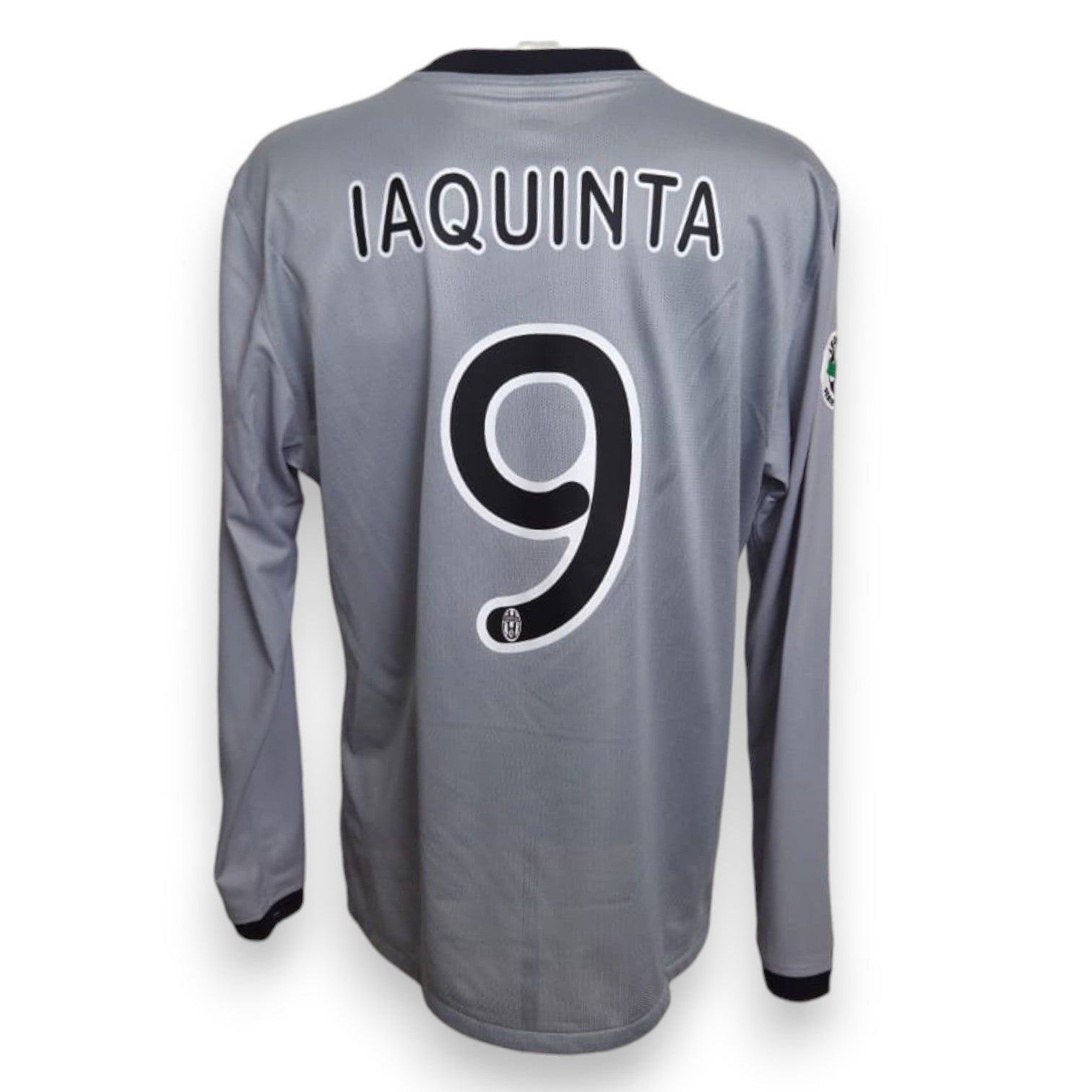 Maglia Juventus Away 2009-10 Player Issued Vincenzo Iaquinta numero 9 – Nike manica lunga – retro con nome e numero