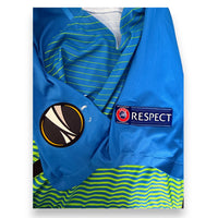 Patch UEFA Europa League e UEFA Respect maglia Inter Third 2016-17 Player Issued Icardi – dettaglio autentico competizione europea