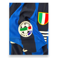 Patch Lega Calcio Serie A TIM maglia Inter Milan Home 2007-08 Player Issued Centenario Nike – Luis Jiménez numero 11