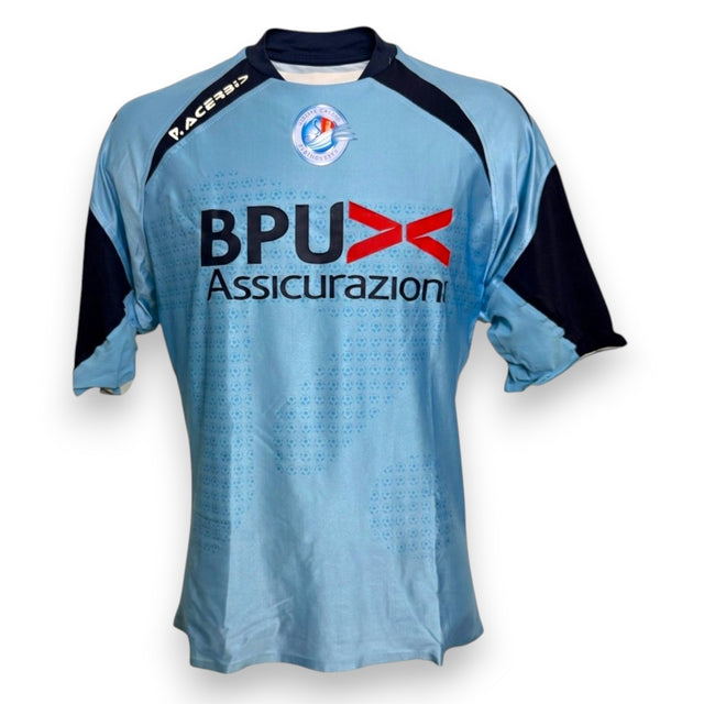 Fronte maglia AlbinoLeffe Home 2005-06 Player Issued Acerbis – sponsor BPU Assicurazioni – condizioni Excellent