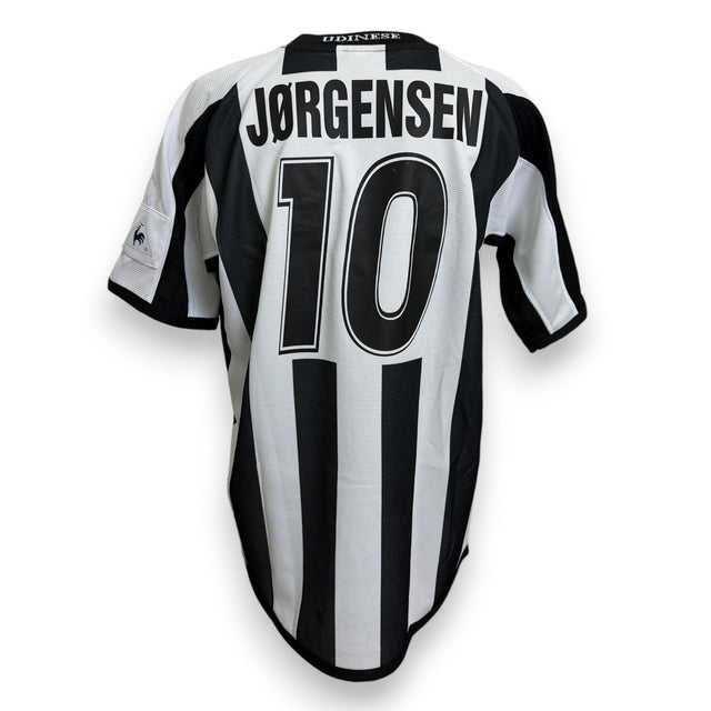 Maglia Udinese Calcio Home 2002-04 Player Issued Martin Jorgensen numero 10 – Le Coq Sportif – taglia XL – condizioni Excellent vintage