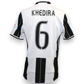 Retro maglia Juventus Home 2016-17 Player Issued Sami Khedira numero 6 – Adidas Adizero – Supercoppa TIM Doha 2016