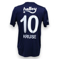 Retro maglia Fenerbahçe 2019-20 numero 10 Max Kruse Player Issued – nome e numero originali fornitura squadra – sponsor Halley