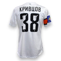 Retro maglia Shakhtar Donetsk Away 2020-21 Player Issued Serhiy Kryvtsov numero 38 – Nike – cognome in cirillico КРИВЦОВ – asce incrociate – Ukrainian Premier League