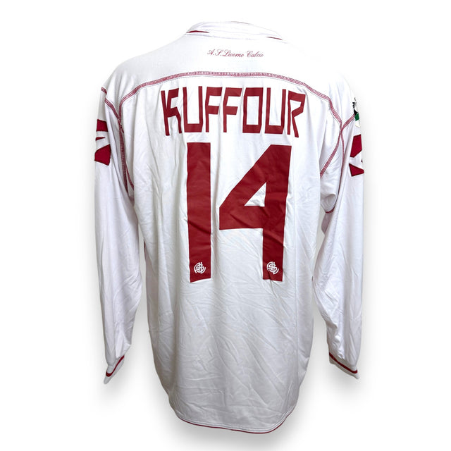 Maglia Livorno Away 2006-07 Player Issued Samuel Kuffour numero 14 – Legea – Serie A – condizioni Excellent
