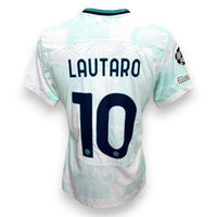 Maglia Inter Away 2022-23 Lautaro Martinez retro – nameset N.10 – player issued Nike