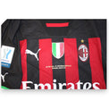 Dettaglio patch "AC Milan – FC Internazionale / Riyadh, 18/01/23" maglia Lazetic Player Issued – Finale EA Sports Supercup 2023