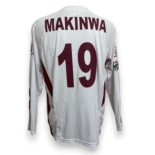 Maglia Reggina Away 2007-08 Player Issued Stephen Makinwa numero 19 – Onze – manica lunga – condizioni Excellent