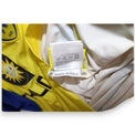 Etichetta made in PRC maglia ChievoVerona 2009-10 Player Issued Andrea Mantovani – Givova – produzione Cina