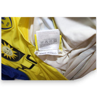 Etichetta made in PRC maglia ChievoVerona 2009-10 Player Issued Andrea Mantovani – Givova – produzione Cina