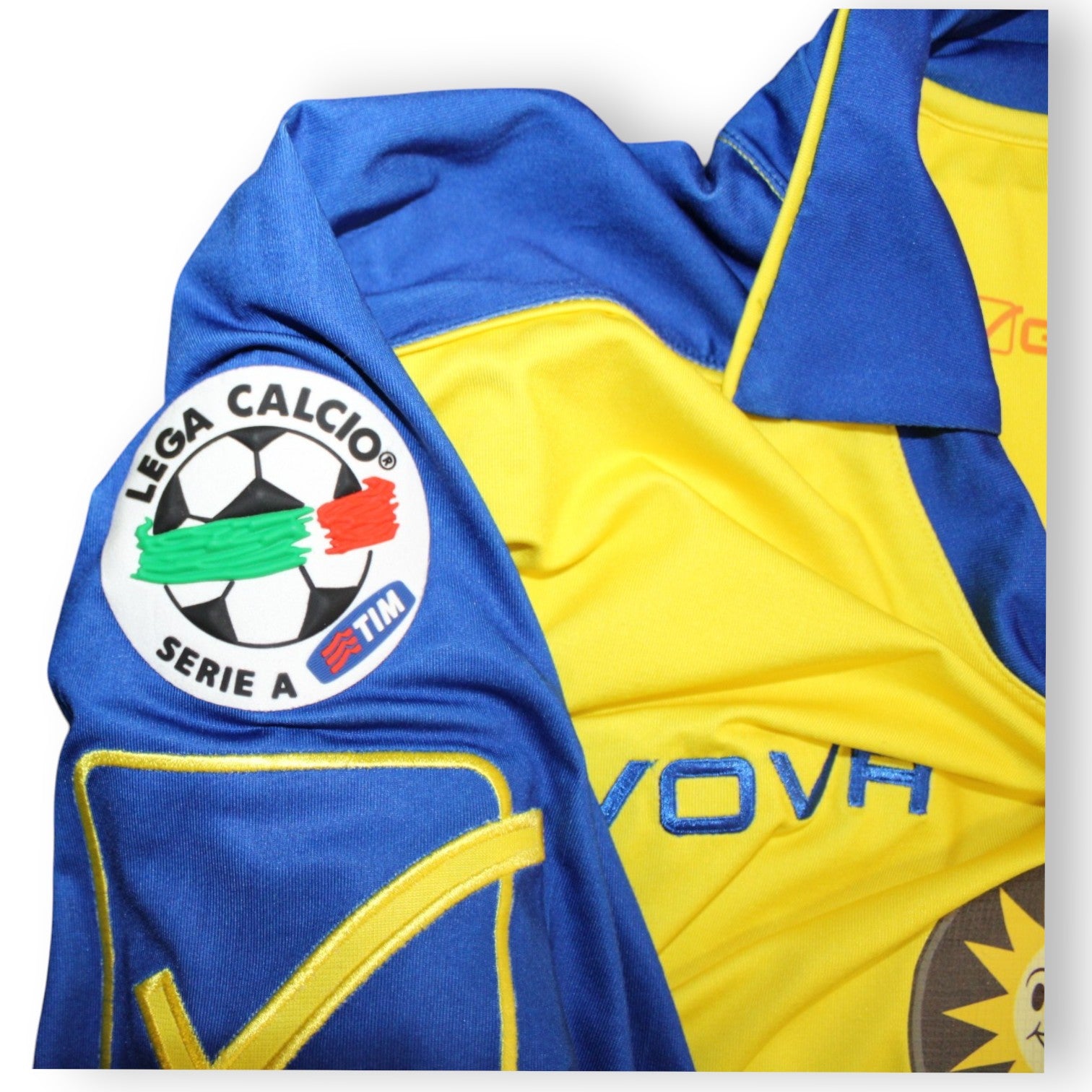 Patch Lega Calcio Serie A TIM maglia ChievoVerona 2009-10 Player Issued Andrea Mantovani – Givova