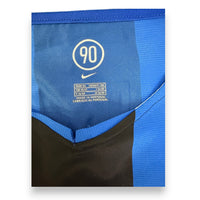 Etichetta taglia XL maglia Inter Home 2005-06 Player Issued Nike Total 90 – Made in Portugal – Height 188