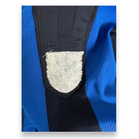 Dettaglio interno maglia Inter Player Issued 2007-08 Materazzi – tasca porta-cappellino cucita – finitura professionale Nike