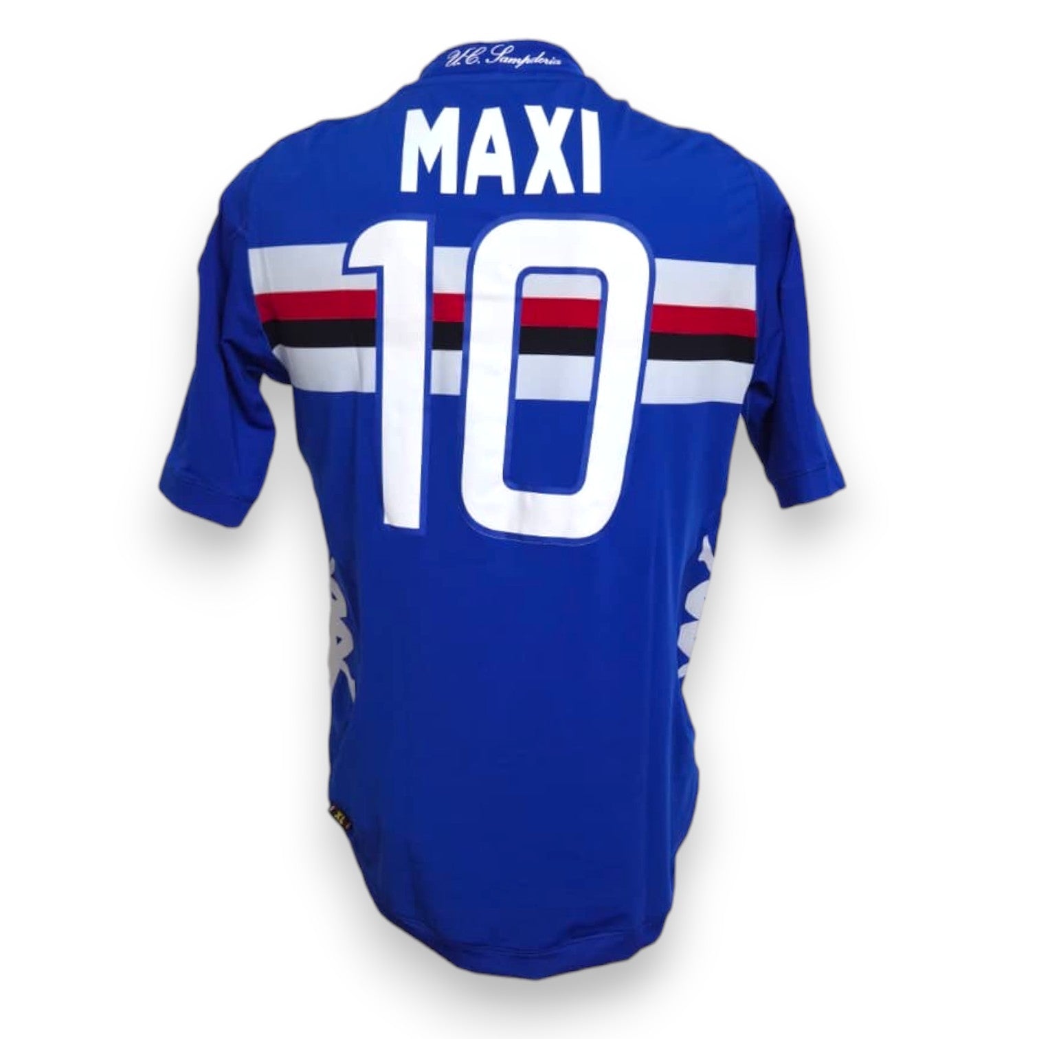 Maglia Sampdoria Home 2012-13 Player Issued Maxi López numero 10 – Kappa – sponsor gamenet – condizioni Excellent
