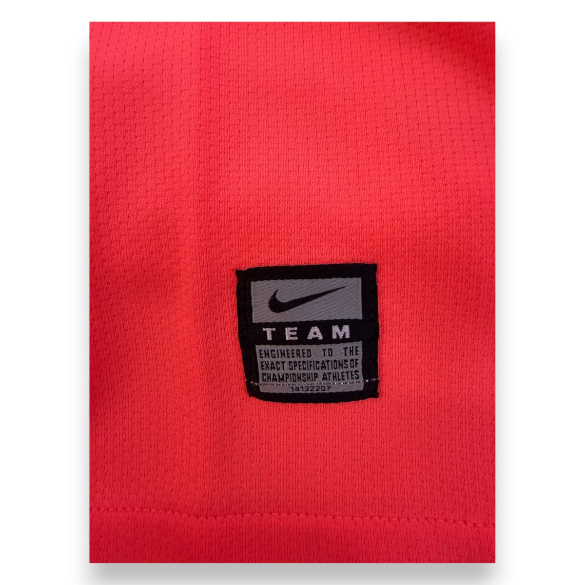 Etichetta Nike Team codice 14132207 maglia FC Barcelona 2009-10 Player Issued Messi