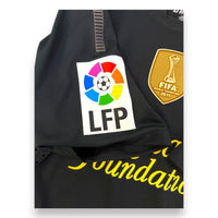 Patch LFP Liga sulla manica maglia FC Barcelona Away 2011-12 Nike Player Issued Messi 10