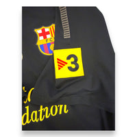 Patch TV3 sulla manica e stemma FCB maglia Barcelona Away 2011-12 Player Issued