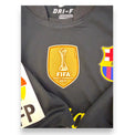 Patch FIFA World Champions 2011 e stemma FC Barcelona – maglia Away 2011-12 Messi Player Issued