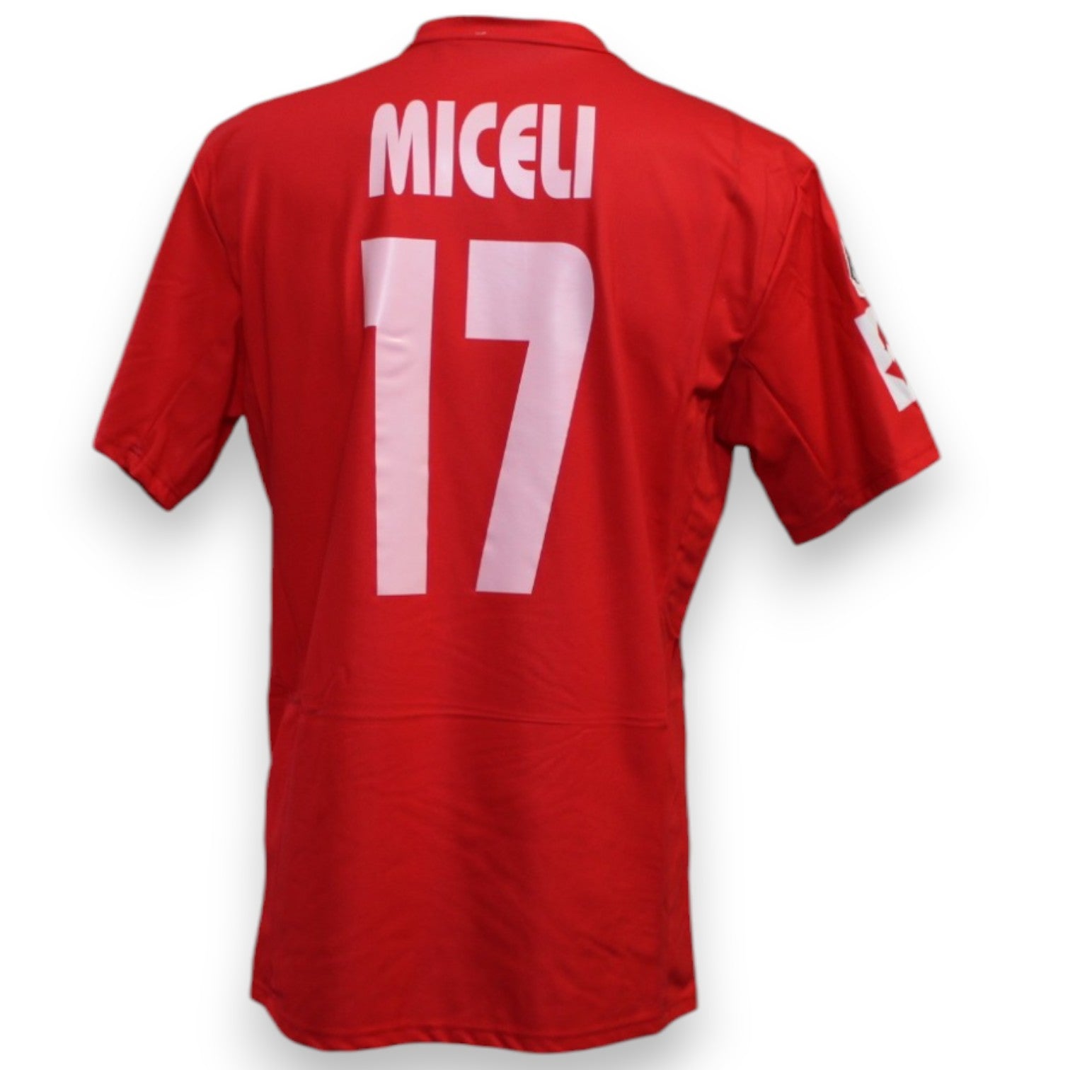 Maglia Piacenza Home 2002-03 Player Issued Salvatore Miceli numero 17 – Lotto – retro vintage Serie A