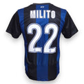 Maglia FC Internazionale Home 2012-13 Store – Diego Milito numero 22 – Nike Dri-Fit – taglia S – condizioni Excellent