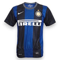 Fronte maglia FC Internazionale Home 2012-13 nerazzurra – sponsor Pirelli – stemma Inter stella dorata – Nike Dri-Fit Store taglia S