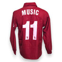 Maglia Torino FC Home 2005-06 Player Issued Vedin Musić numero 11 – Asics – maniche lunghe – condizioni Excellent