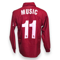 Maglia Torino FC Home 2005-06 Player Issued Vedin Musić numero 11 – Asics – maniche lunghe – condizioni Excellent