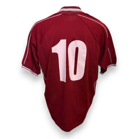 Maglia Lettonia Home 2000 numero 10 Tramondi – retro vintage Nazionale lettone