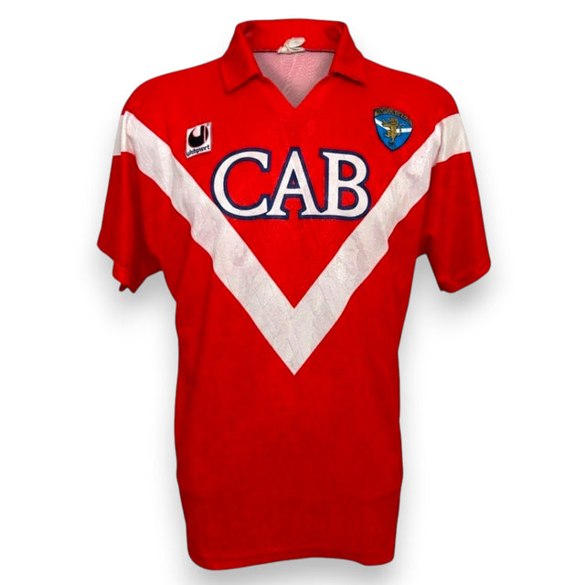 Maglia Brescia Away 1992-93 fronte sponsor CAB stemma leone rampante – Uhlsport – condizioni vintage