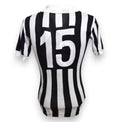 Maglia Juventus Home 1985-86 Player Issued numero 15 cucito – Kappa Ariston – tessuto vintage anni 80 – Serie A