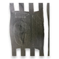 Dettaglio interno retro maglia Juventus 1985-86 Player Issued – numerazione precedente visibile – fornitura squadra originale