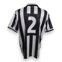 Maglia Juventus Home 1994-95 Player Issued numero 2 – Kappa Gara – retro con numero – stagione Scudetto Danone
