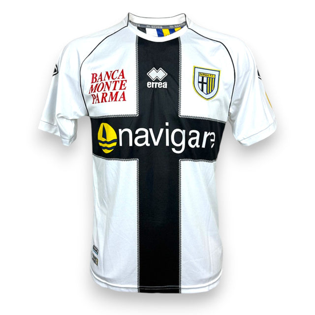 Maglia Parma Home 2011-12 Player Issued Sebastian Giovinco numero 10 – Erreà – sponsor Navigare Banca Monte Parma – condizioni Excellent