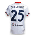 Retro maglia Cagliari Away 2023-24 Player Issued Sulemana numero 25 – Eye Sport – sponsor Ichnusa – Serie A