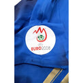 Dettaglio patch ufficiale UEFA Euro 2008 maglia Italia 2007-08 Player Issued – competizione europea ufficiale