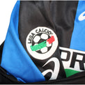 Dettaglio patch Lega Calcio maglia Atalanta 2002-03 Player Issued – ricamo originale stagione Serie A