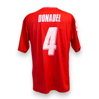 Retro maglia Fiorentina Third 2008-09 Player Issued Marco Donadel numero 4 – Lotto – Serie A vintage
