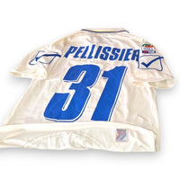 Dettaglio patch Serie A TIM maglia Chievo Verona 2010-11 Player Issued – stagione ufficiale – numero 31 Pellissier