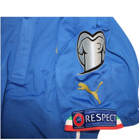 Dettaglio patch ufficiale UEFA Euro 2016 maglia Italia 2015-16 Store – competizione europea ufficiale
