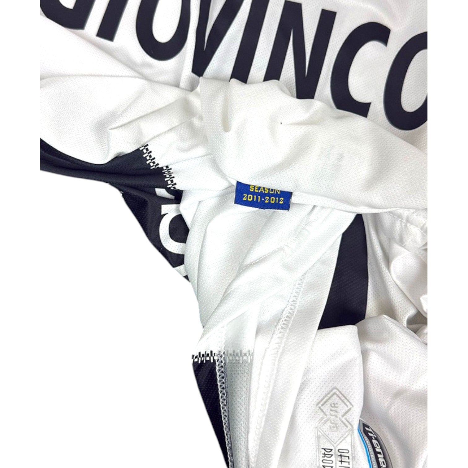 Etichetta interna Season 2011-2012 maglia Parma Home Player Issued Sebastian Giovinco – T-energy Official Product – finitura professionale