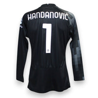 Retro maglia Inter Portiere 2021-22 numero 1 Handanović Store – nameset ufficiale bianco – cimelio Serie A