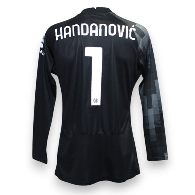 Retro maglia Inter Portiere 2021-22 numero 1 Handanović Store – nameset ufficiale bianco – cimelio Serie A