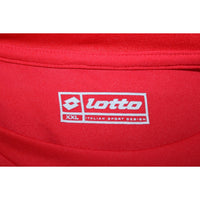 Etichetta interna maglia Fiorentina Third 2008-09 Lotto – taglia XXL – Italian Sport Design – Made in Italy