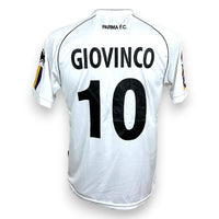 Retro maglia Parma Home 2011-12 numero 10 Sebastian Giovinco Player Issued – nameset originale Erreà – cimelio Serie A