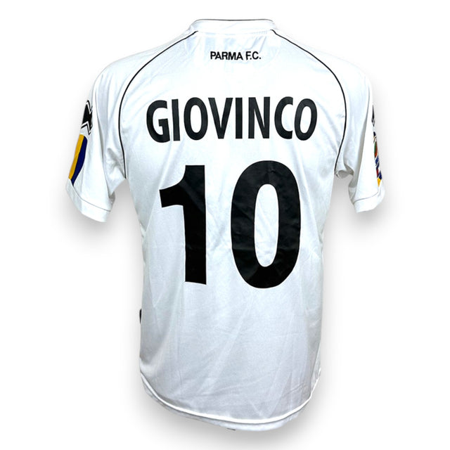 Retro maglia Parma Home 2011-12 numero 10 Sebastian Giovinco Player Issued – nameset originale Erreà – cimelio Serie A