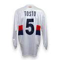 Retro maglia Genoa Away Special 2004-05 numero 5 Vittorio Tosto Player Issued – cimelio vintage Serie B – Erreà
