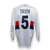 Retro maglia Genoa Away Special 2004-05 numero 5 Vittorio Tosto Player Issued – cimelio vintage Serie B – Erreà