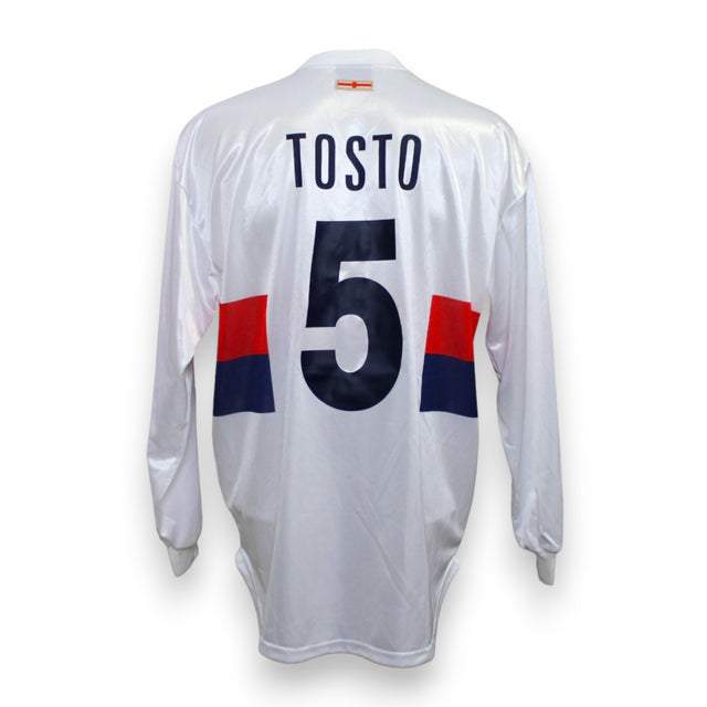 Retro maglia Genoa Away Special 2004-05 numero 5 Vittorio Tosto Player Issued – cimelio vintage Serie B – Erreà