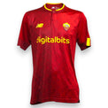 Maglia Roma Home 2022-23 Marash Kumbulla numero 24 autografata – New Balance – sponsor DigitalBits – condizioni Excellent