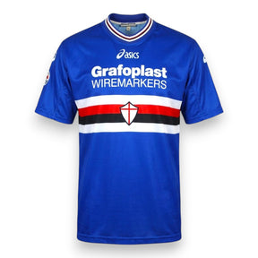 Maglia Sampdoria Home 2001-02 Player Issued Fabio Tricarico – Asics – taglia XL – condizioni Excellent vintage